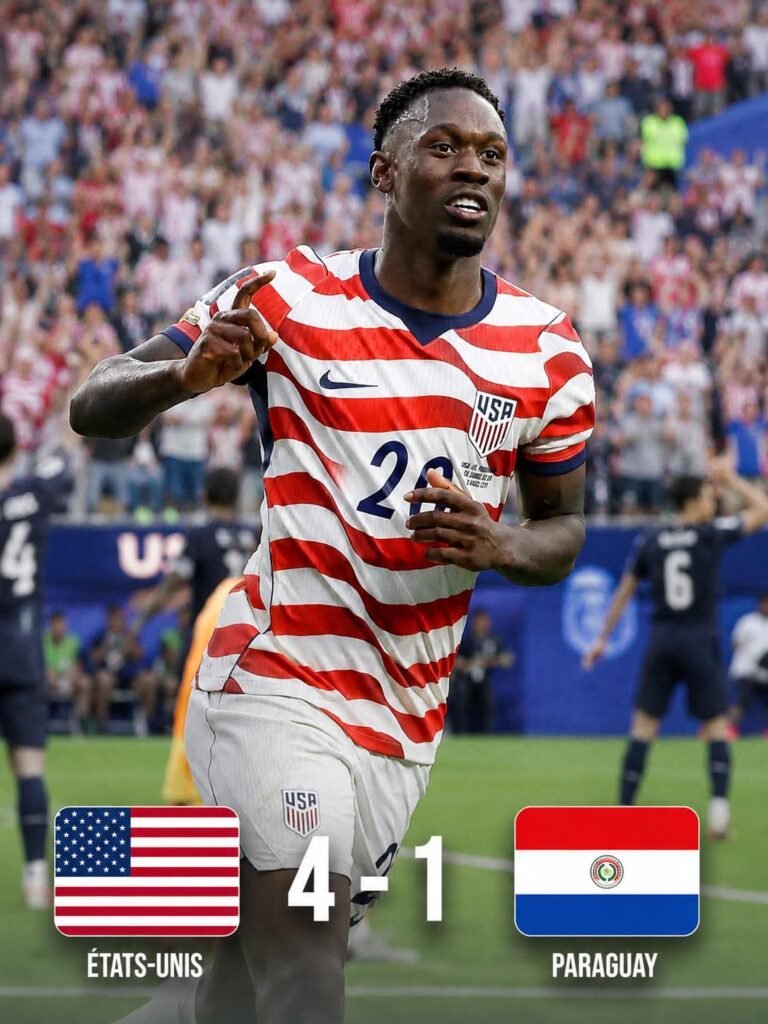 Les États-Unis Dominent le Paraguay 4-1 grâce à Balogun