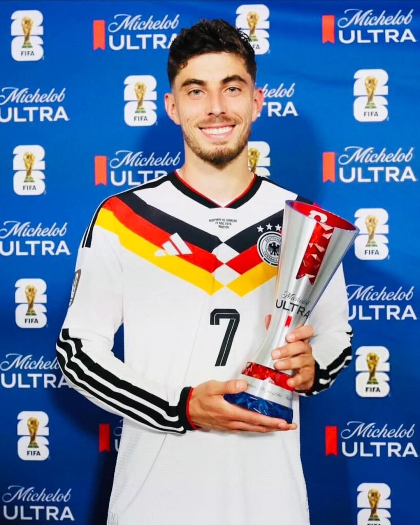 Kai Havertz élu homme du match face à Curaçao : un exploit réalisé