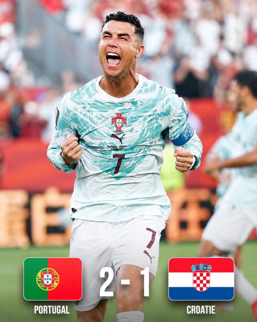 Le Portugal s’impose 2-1 face à la Croatie et se qualifie pour les 8èmes de finale !
