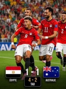L’Égypte se qualifie pour les 8èmes de finale de la Coupe du Monde : Un moment historique !